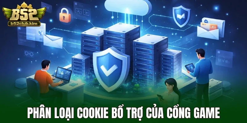 Phân loại cookie bổ trợ của cổng game