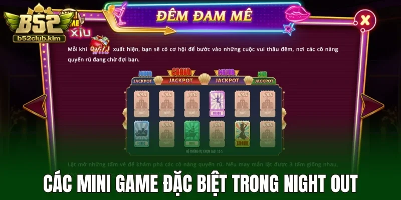 Các mini game đặc biệt trong night out