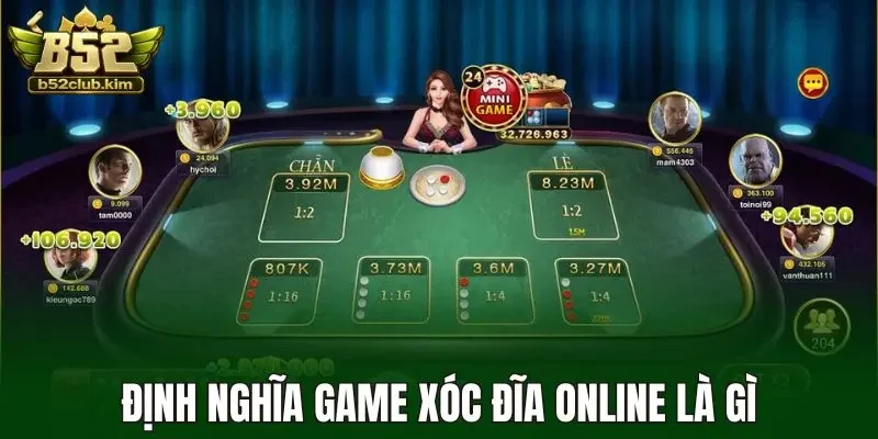 Định nghĩa game xóc đĩa online là gì