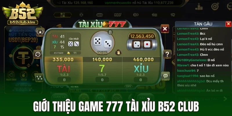 Giới thiệu game 777 tài xỉu B52 Club