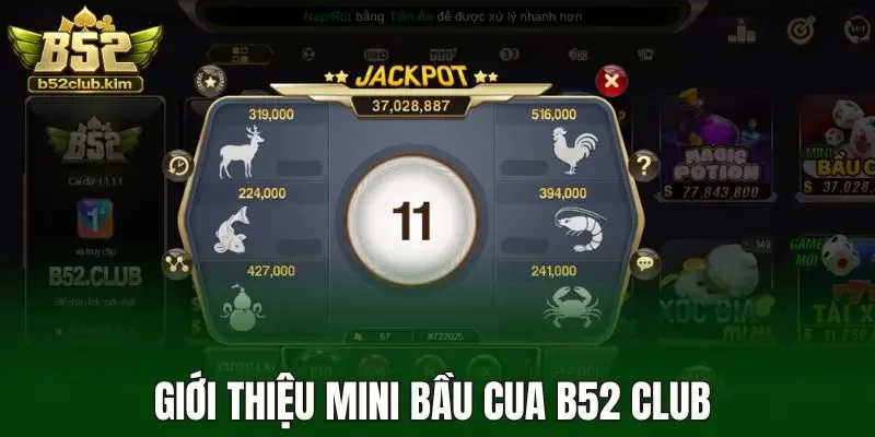 Giới thiệu mini bầu cua B52 Club 