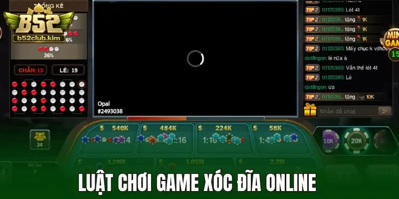Luật chơi game xóc đĩa online 
