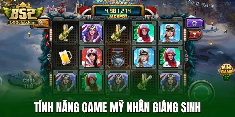 Tính năng game mỹ nhân giáng sinh