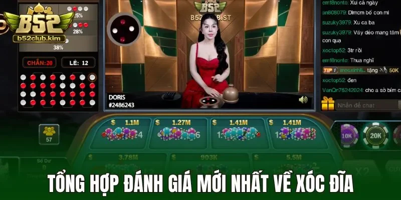 Tỷ lệ quy đổi game xóc đĩa trực tuyến B52 Club